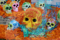 Mega Offering For The Day Of The Dead In Mexico City