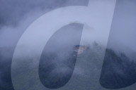 Misty Weather Due To The Montha Cyclone In Nepal