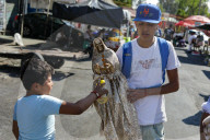 Annual Celebration Of Santa Muerte Day In Tepito