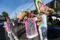 Annual Celebration Of Santa Muerte Day In Tepito