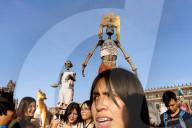 Day Of The Dead In Mexico City's Historic Center