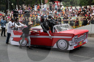 Day Of The Dead Parade In Mexico City