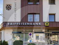 Raiffeisenbank Branch And Lermoos Municipal Office In Tyrol