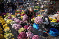 Millions Flock To Cemeteries In Poland For All Saints