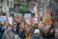 Protest Against Chancellor Merz " StadtBild" Immigration Policy Continues In Cologne