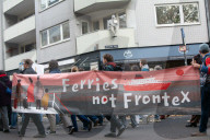 Protest Against Chancellor Merz " StadtBild" Immigration Policy Continues In Cologne