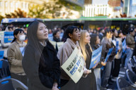 Unification Church Members Rally In Seoul, Calling For Religious Freedom And Leader’s Exoneration