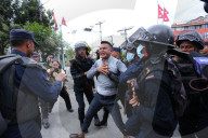 Police Detain Protester Amid Prohibitory Order In Kathmandu