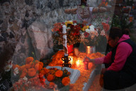 Day Of The Dead In San Andres Mixquic In Mexico