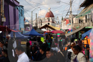 San Andres Mixquic During The Day Of The Dead