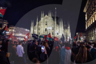 The Demonstration In Support Of The Global Sumud Flotilla After The Interception By The Israeli Army Off The Coast Of Gaza In Milan