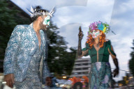 Day Of The Dead Parade In Mexico City