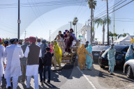 The 46th Annual Sutter County Nagar Kirtan Sikh Parade Starts In Front Of Gurdwara Sahib Temple In Yuba City, Calif