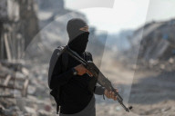 Heavy machinery used in search for bodies of Israeli hostages