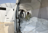 Remains of Palestinians returned by Israel to Gaza