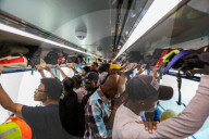 ‘Every day’s a fight’: join the commuters in Africa’s rapidly growing cities.