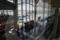  TSA Agents  And  Air Traffic Controller Still Working At  Reagan National Airport 