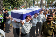 Funeral of former hostage IDF Colonel Hamami