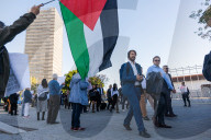 Pro-Palestinian Activists Protest During The Smart City Congress In Barcelona