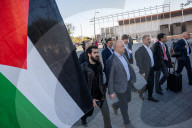 Pro-Palestinian Activists Protest During The Smart City Congress In Barcelona