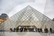 Louvre Entrance Seen Two Weeks After Daring Jewel Heist