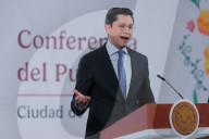 Mexico’s President Claudia Sheinbaum Holds Briefing