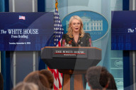 The White House Press Secretary Karoline Leavitt Holds A Press Briefing 