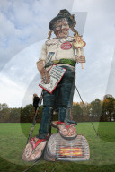 Edenbridge Bonfire Society giant effigy