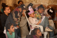 Children Attend Class at Historic School Amid Gradual Reopening In Gaza