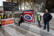 PCS Picket New Scotland Yard