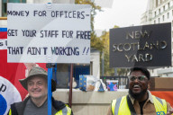 PCS Picket New Scotland Yard