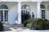 President Donald J Trump Departs The White House 