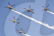 Indian Air Force Sarang Helicopter Display