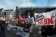 Students Rally Against Education Budget Cuts in NRW 