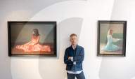Catto Gallery Alex Russell Flint exhibition, Hampstead, London
