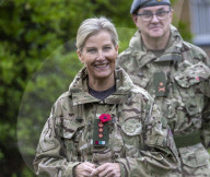 Sophie Duchess of Edinburgh at Royal Military Academy Sandhurst
