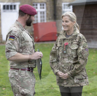 Sophie Duchess of Edinburgh at Royal Military Academy Sandhurst