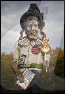Edenbridge Bonfire Society giant effigy