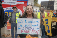 PCS Picket New Scotland Yard