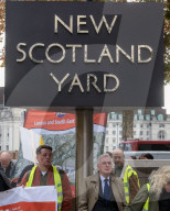 PCS Picket New Scotland Yard