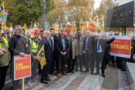 PCS Picket New Scotland Yard