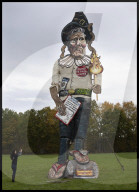 Edenbridge Bonfire Society giant effigy