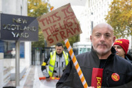 PCS Picket New Scotland Yard