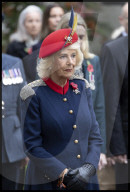 Queen Camilla at the Field of Remembrance in London