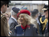 Queen Camilla at the Field of Remembrance in London