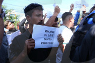 Players Stage Sit-in Protest At ANFA Headquarters