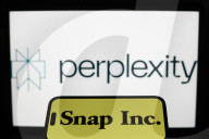 Perplexity And Snap Inc. Photo Illustrations