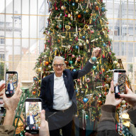 The Royal Ballet and The Royal Opera Christmas Tree launch at The Royal Opera House, Covent Garden.