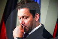 Press Conference Following The Steel Summit  In Berlin