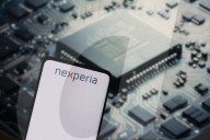 Photo Illustration Of Nexperia On A Phone Screen